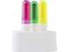 Set de marcadores fluorescentes de cera