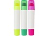 Set de marcadores fluorescentes de cera