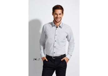 Camisa de Manga Comprida e Corte Justo para Homem BAXTER