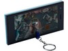 Suporte de telemvel com abridor e porta-chaves