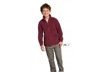 CASACO POLAR COM FECHO PARA CRIANA NORTH KIDS