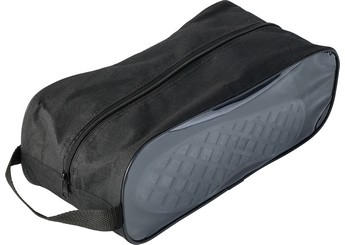 Saco para sapatos com fecho de correr
