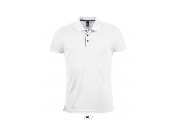 POLO DESPORTIVO PARA HOMEM BRANCO PERFORMER MEN