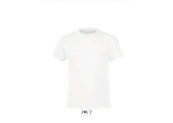 Camiseta criana manga curta gola redonda branco REGENT FIT KIDS