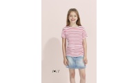 T-SHIRT S RISCAS DE GOLA REDONDA PARA CRIANA MILES KIDS