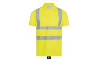 Polo com faixas de alta visibilidade 3XL 4XL 5XL SIGNAL PRO