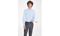 CAMISA OXFORD DE MANGA COMPRIDA PARA HOMEM BOSTON FIT