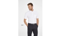 CAMISA OXFORD DE MANGA CURTA PARA HOMEM BRISBANE FIT