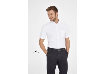 CAMISA OXFORD DE MANGA CURTA PARA HOMEM BRISBANE FIT