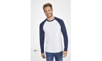 T-SHIRT BICOLOR COM MANGAS COMPRIDAS RAGL PARA HOMEM FUNKY LSL