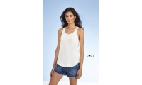 TOP LEVE CAVADO PARA SENHORA Branco JADE 