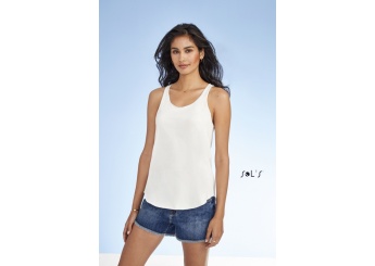 TOP LEVE CAVADO PARA SENHORA Branco JADE 