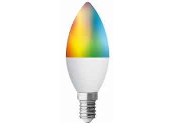 LMPADA VELA WIFI COM LUZ LED MULTICOLOR (compatvel com Google Home e Amazon Alexa)
