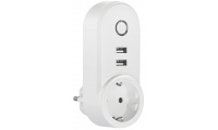 TOMADA WIFI INTELIGENTE E COM MONITOR DE ENERGIA (compatvel com Google Home e Amazon Alexa)