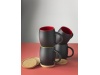 Caneca de cermica com base ou tampa de madeira Hearth