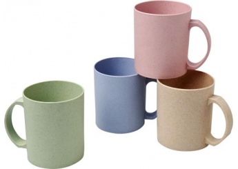 Caneca de palha de trigo de 350ml Pecos