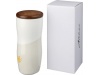 Copo 370ml em cermica de parede dupla Reno