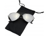 culos de sol com lentes espelhadas coloridas Aviator