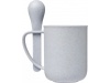 Caneca 420ml em palha de trigo com colher Rye