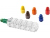 Conjunto de lpis de cera de 6 peas