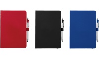 Bloco de notas A5 + caneta esferogrfica stylus Crown