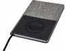 Caderno de referncia A5 com bolso frontal em RPTE Mera