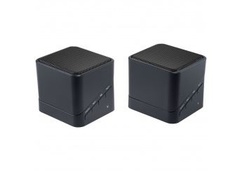 Conjunto de 2 altifalantes Bluetooth MixMaster
