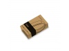 Pulseira inteligente com visor retangular