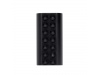 Powerbank em plstico 5.000 mAh com luz e ventosas