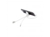 Cabo de carregamento 3 em 1 com suporte para telemvel HOLDIT
