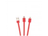 Cabo de carregamento 3 em 1 com suporte para telemvel HOLDIT