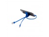 Cabo de carregamento 3 em 1 com suporte para telemvel HOLDIT