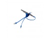 Cabo de carregamento 3 em 1 com suporte para telemvel HOLDIT
