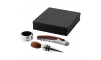 Conjunto de vinho de 3 peas Valdi
