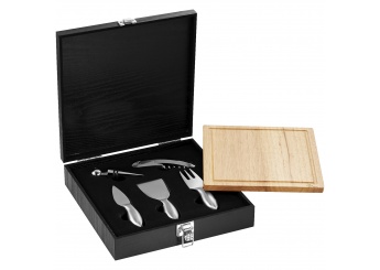 Conjunto para vinho e queijo Mino