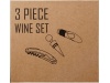 Conjunto de vinho de 3 peas Reze