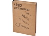 Conjunto para vinho e queijo de 4 peas Reze