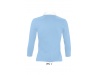 PLO RUGBY BICOLOR COM MANGA A 3/4 PARA SENHORA CORES PANACH