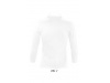 PLO RUGBY BICOLOR COM MANGA A 3/4 PARA SENHORA BRANCO PANACH