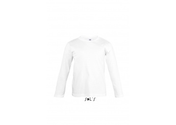 T-SHIRT DE MANGA COMPRIDA PARA CRIANA BRANCO VINTAGE KIDS