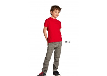 T-SHIRT COM GOLA REDONDA PARA CRIANA CORES IMPERIAL KIDS