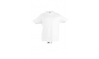 T-SHIRT COM GOLA REDONDA PARA CRIANA BRANCO IMPERIAL KIDS