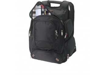 Mochila para porttil de 17 polegadas para controlo de segurana Proton