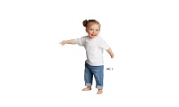 T-SHIRT PARA BEB BRANCO MOSQUITO