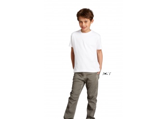 T-SHIRT PARA CRIANA BRANCO ORGANIC KIDS