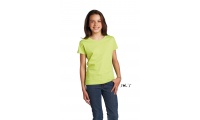 T-SHIRT DE GOLA REDONDA PARA MENINA CORES CHERRY