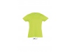 T-SHIRT DE GOLA REDONDA PARA MENINA CORES CHERRY