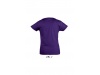 T-SHIRT DE GOLA REDONDA PARA MENINA CORES CHERRY
