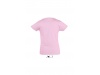 T-SHIRT DE GOLA REDONDA PARA MENINA CORES CHERRY