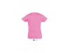 T-SHIRT DE GOLA REDONDA PARA MENINA CORES CHERRY